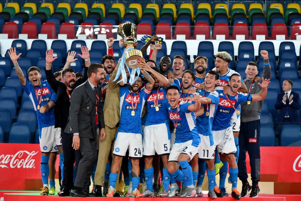 Napoli consiguió el título de la Copa Italiana luego de vencer en penales 4-2 a Cristiano Ronaldo y el resto de la Juventus.