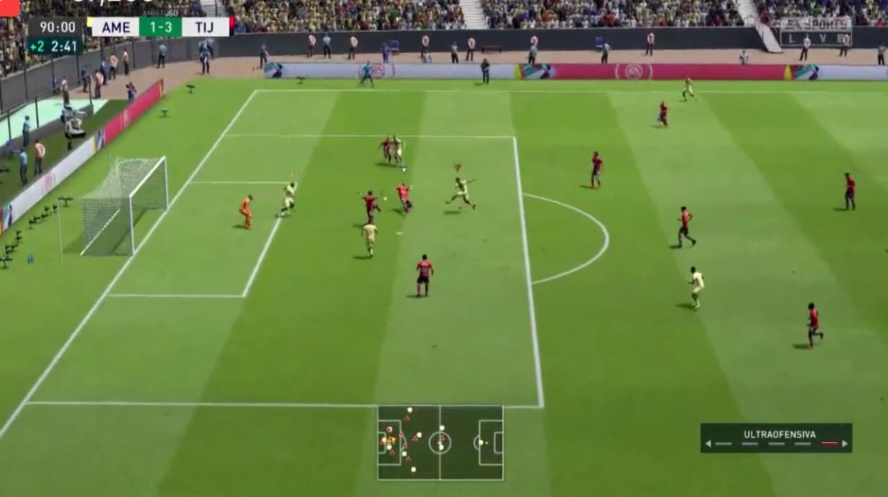 Santiago Cáseres cae en su debut de la eLiga MX frente a Miguel Barbieri, el americanista no encntó su juego y cayó 3-1 frente al xolaje.