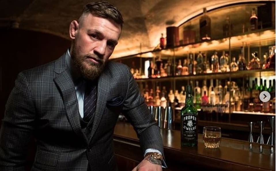 ¡Que se arme la fiesta! Conor McGregor sacó al mercado su marca de whisky