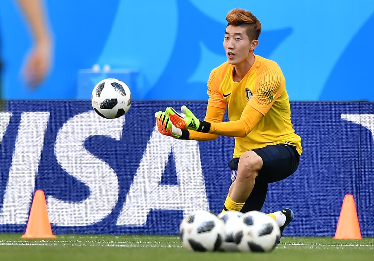 Cho Hyun Woo sorprendió al hacerse con la titularidad en el arco de Corea del Sur en el partido frente a Suecia, donde cayeron finalmente 1-0.