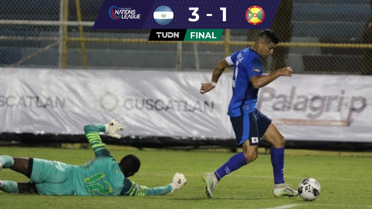 El Salvador derrota a una Granada 'respondona' en el Cuscatlán