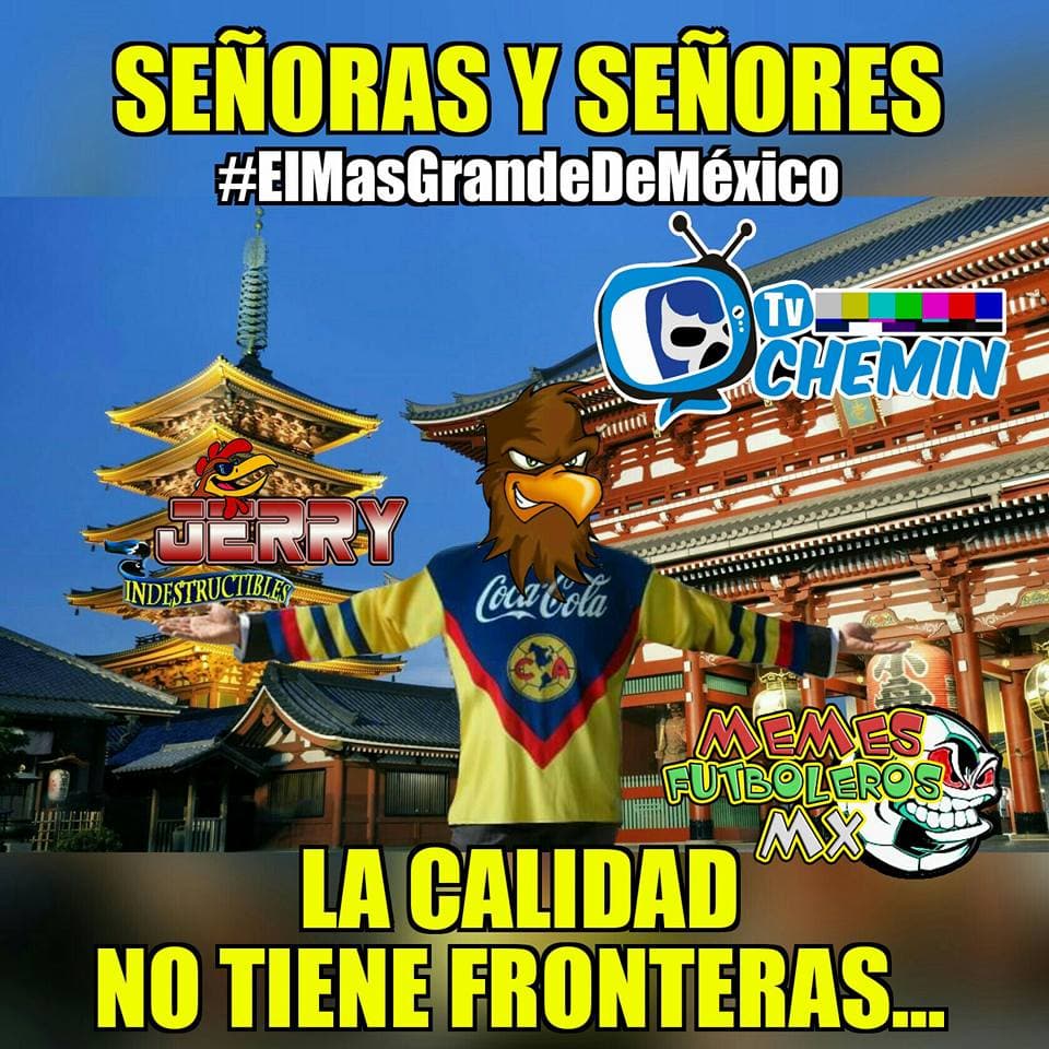 Los memes destacaron el triunfo de América y el pase a semis donde jugará ante Real Madrid, y también se burlaron de los que no son aficionados azulcremas.