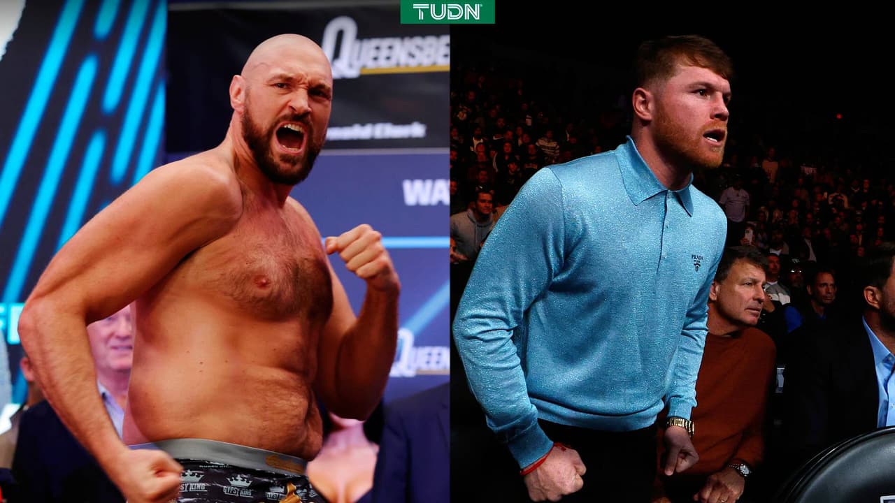 Tyson Fury elogió a 'Canelo' Álvarez.