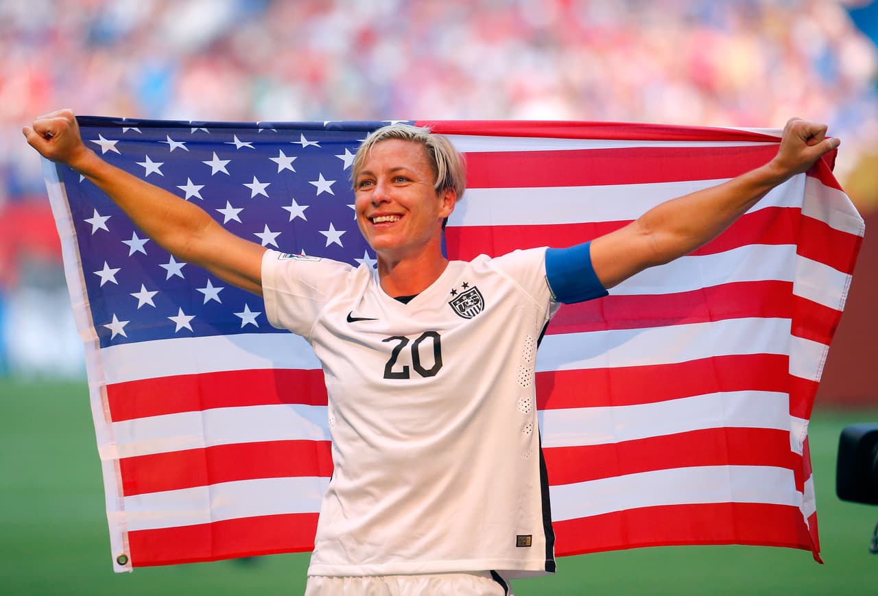 La campeona mundial con Estados Unidos, Abby Wambach también forma parte de la comunidad LGBTQ.