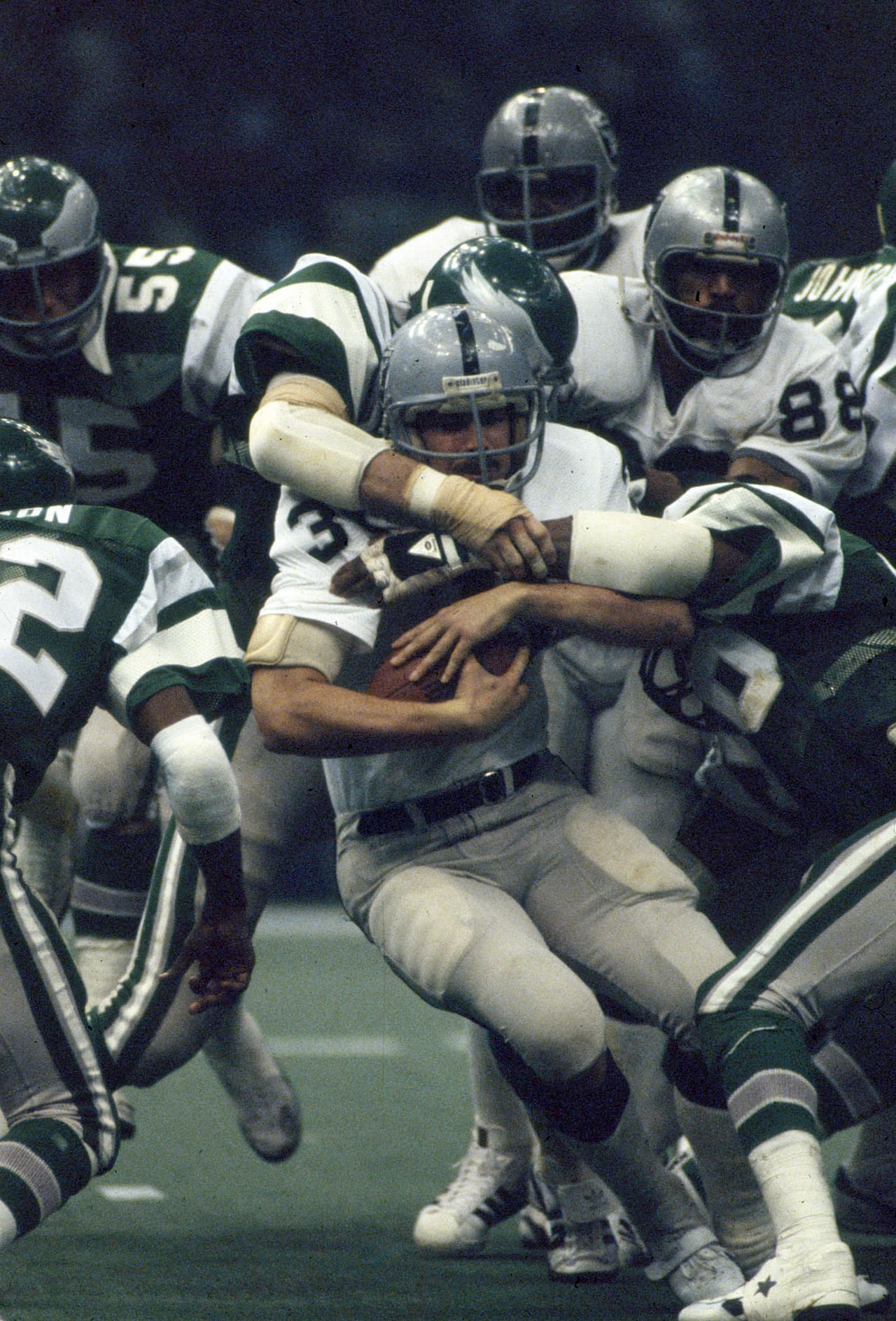 1981 Defensiva número 1 NFL - PHILADELPHIA EAGLES. Pierde con los New York Giants en Ronda de Comodines de la Conferencia Nacional.