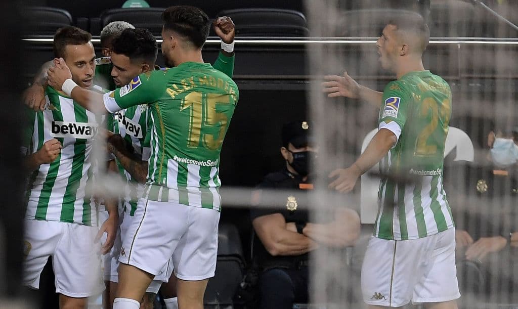 Casi diez minutos más tarde caería el primer tanto de Betis.