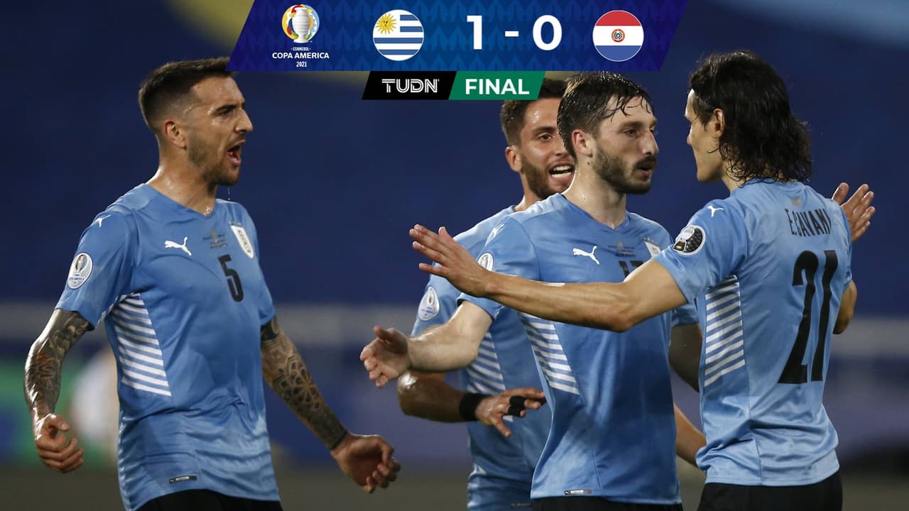 Cavani marca gol ganador y Uruguay enfrentará a Colombia en Cuartos