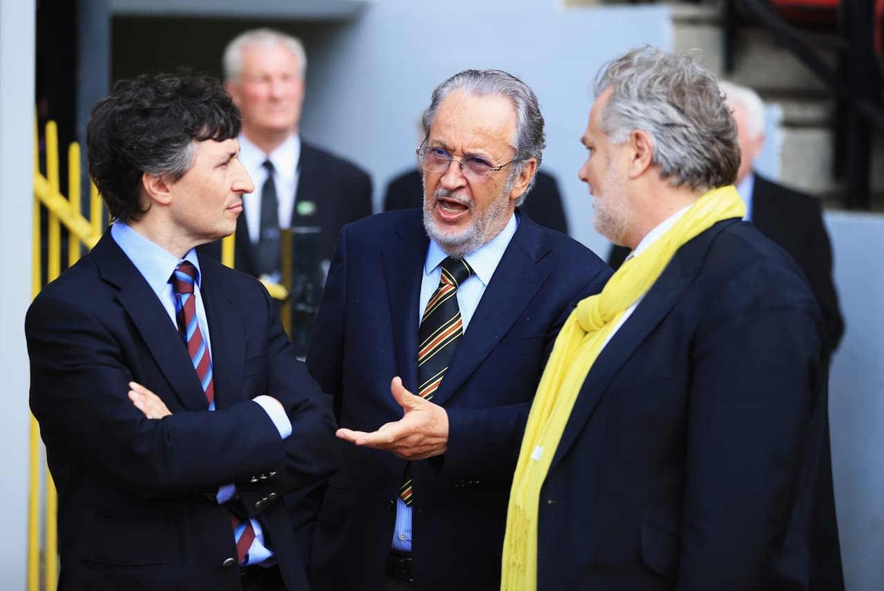 Gino (izquierda) y Giampaolo (centro): la familia Pozzo.