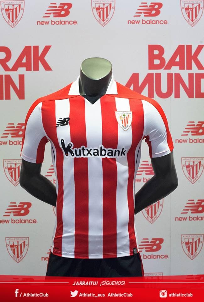 Luego de varios años, el Athletic de Bilbao cambió de marca y ahora será vestido por otra empresa estadounidense.