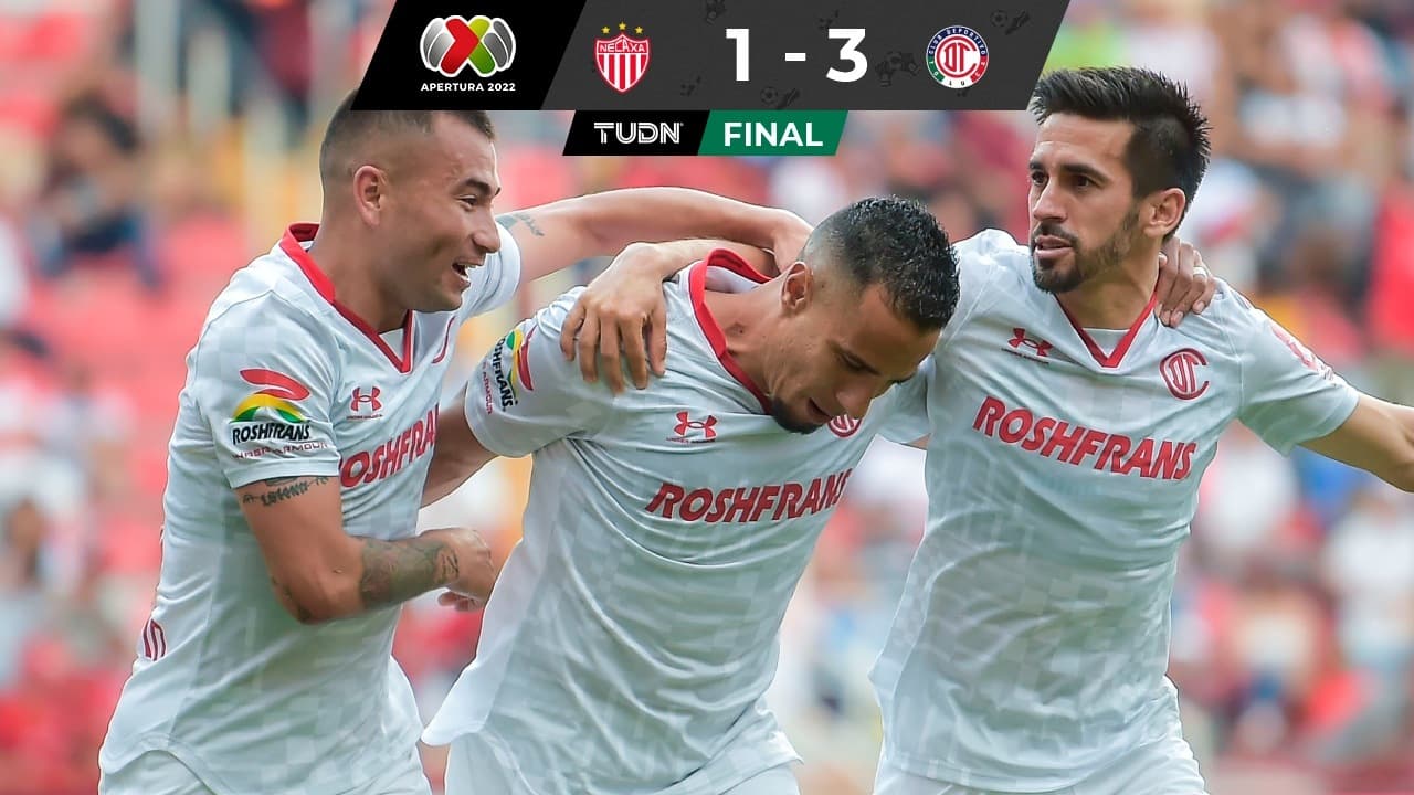 Toluca fue contundente y apagó a los Rayos en juego trepidante