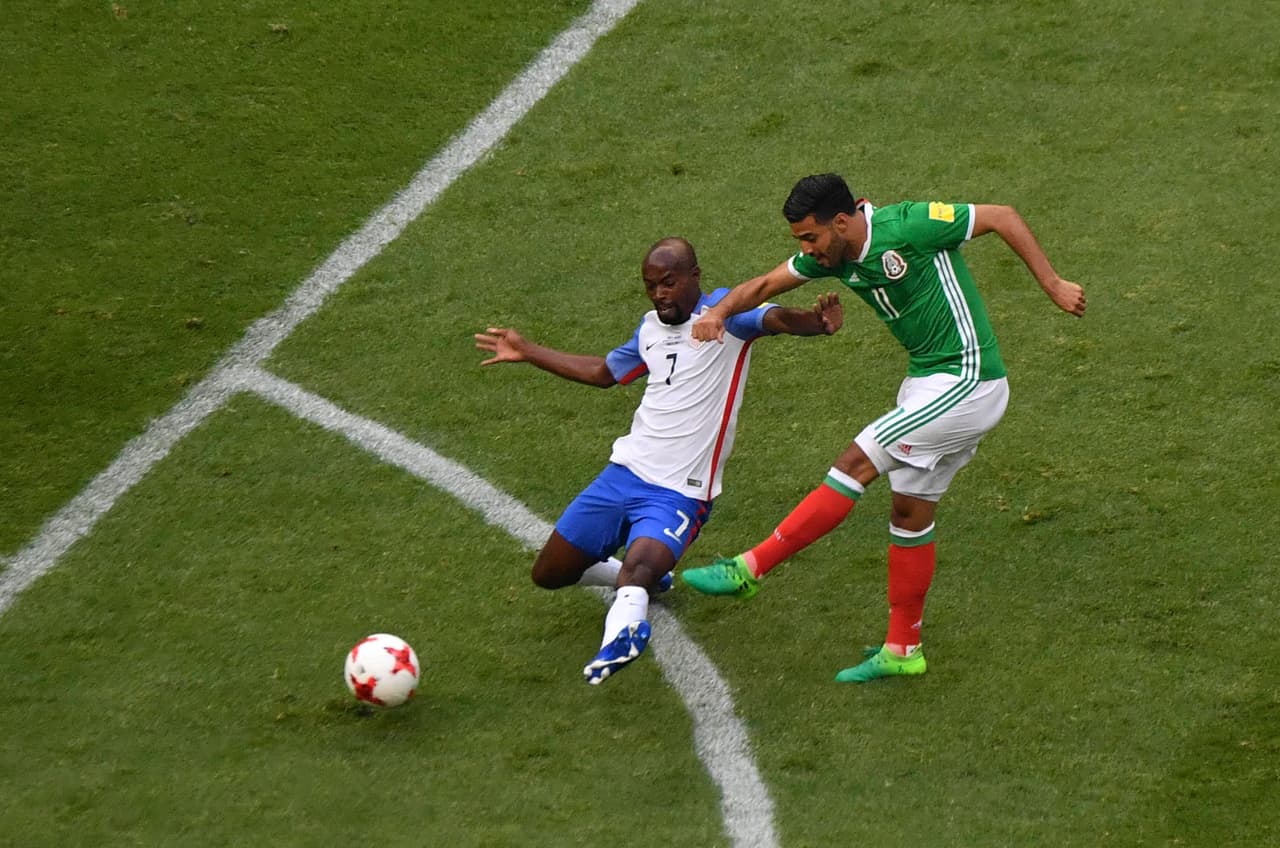 Vela fue el jugador más valioso del México 1-1 Estados Unidos y su gol demostró que, técnicamente, él lo tiene todo (conducción, control, regate y disparo).