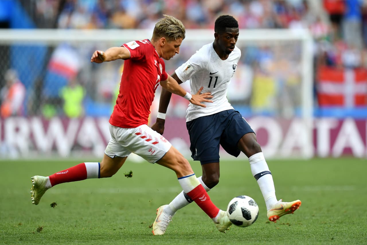 De hecho, después de los primeros 10 minutos le cedieron la pelota a los franceses.