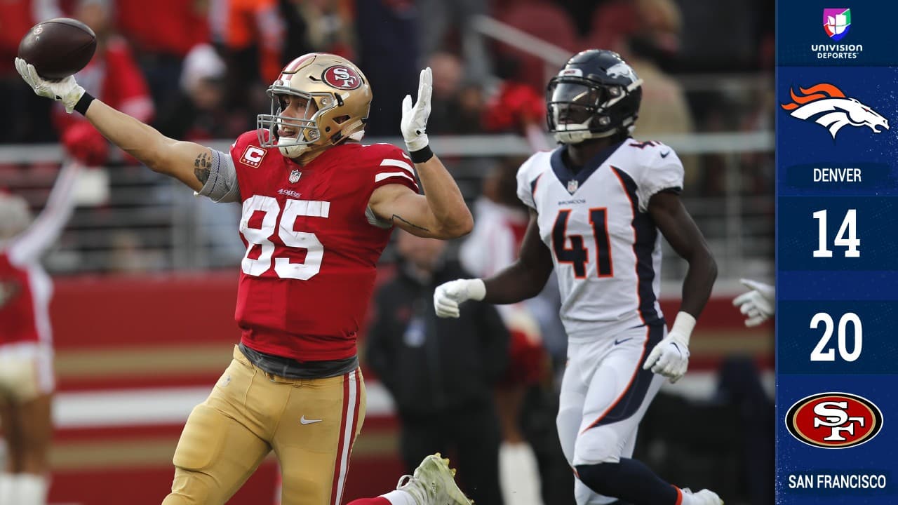 Mullens y Kittle le dan la victoria a los 49ers a costa de los Broncos