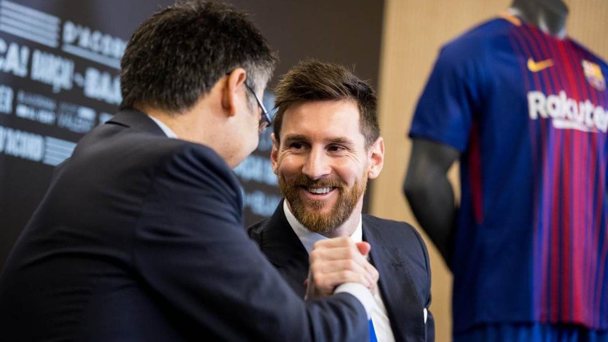 Barcelona quiere renovar a Messi hasta 2023 sin aumento