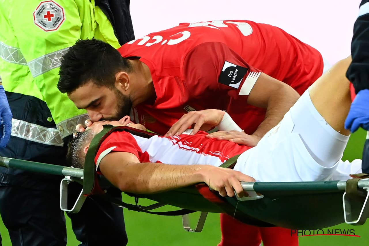 Tras terrible lesión el Standard Liège pierde a su capitán Zinho