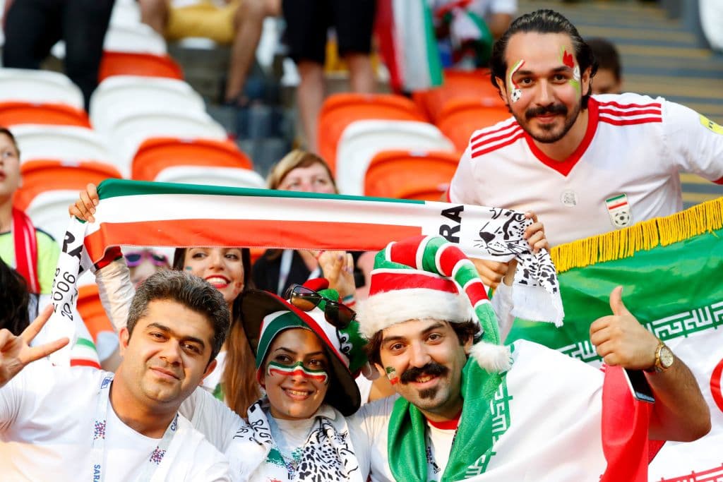 Tremendo ambiente el que armaron portugueses e iraníes de cara al último juego de sus selecciones en la fase de grupos del Mundial Rusia 2018 en Mordavia Arena en la ciudad de Saransk.