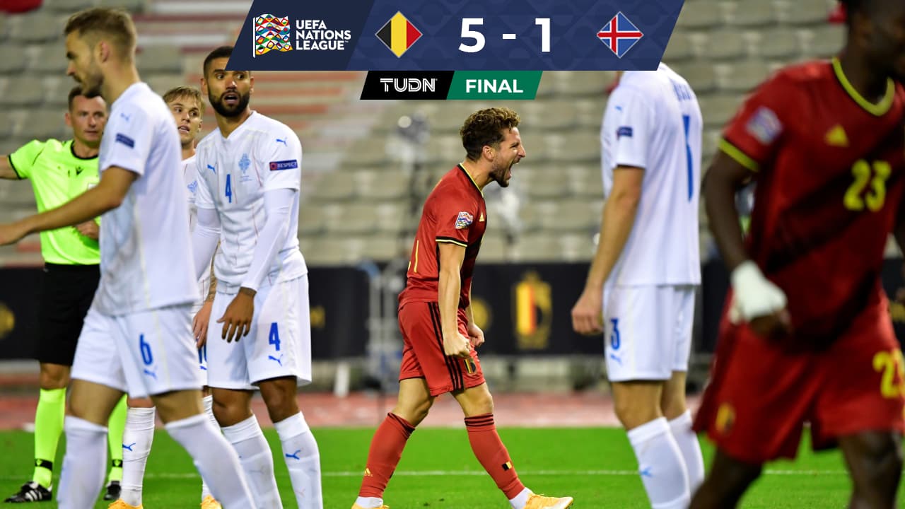 Bélgica no tiene piedad de Islandia y lo exhibe con goleada incluida