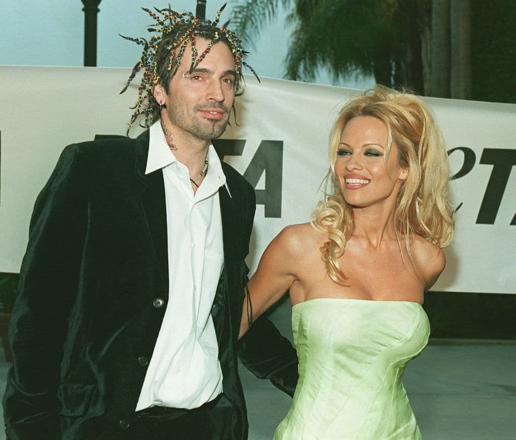 En su pico más alto de fama, Pamela Anderson se casó con Tommy Lee.