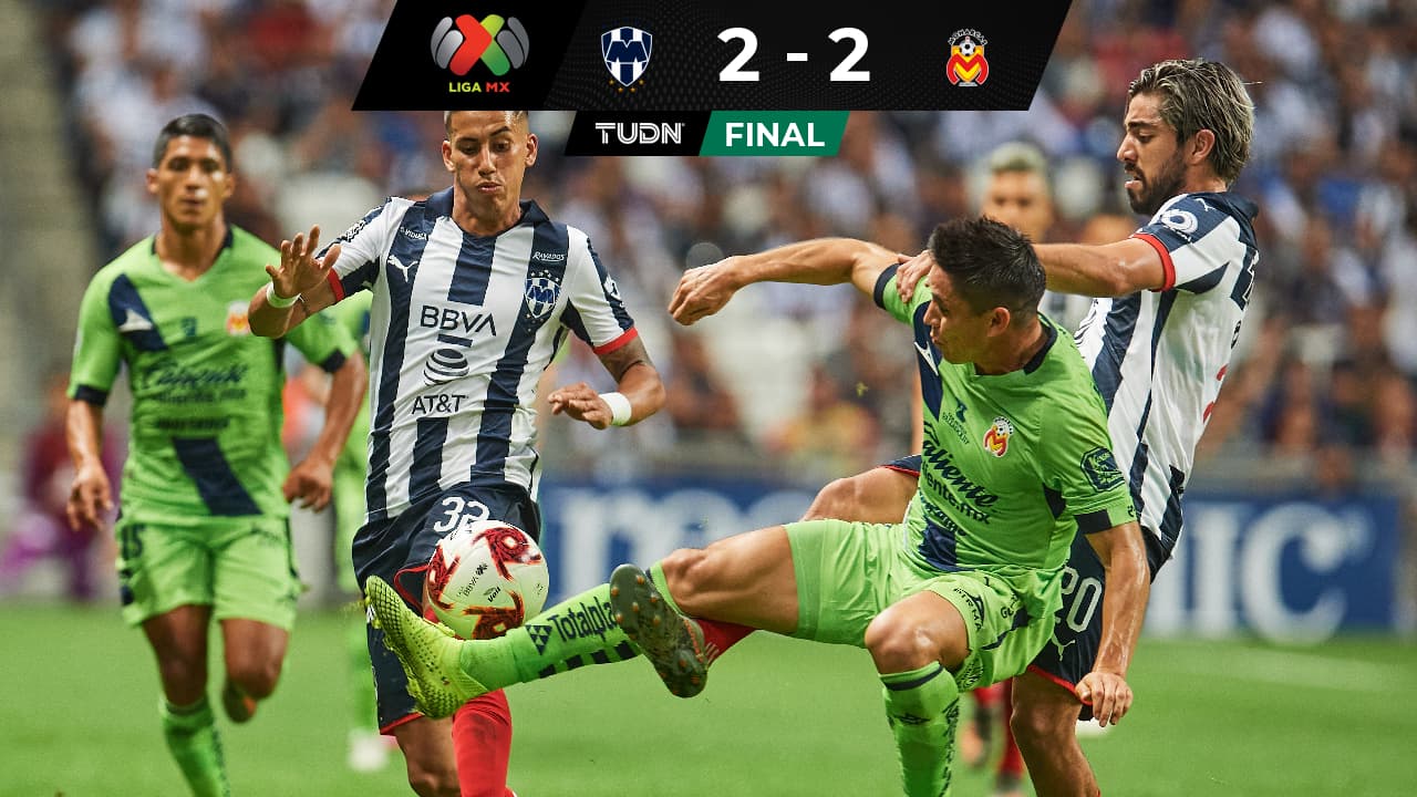 Campeón Monterrey rescata solo un punto ante el Morelia