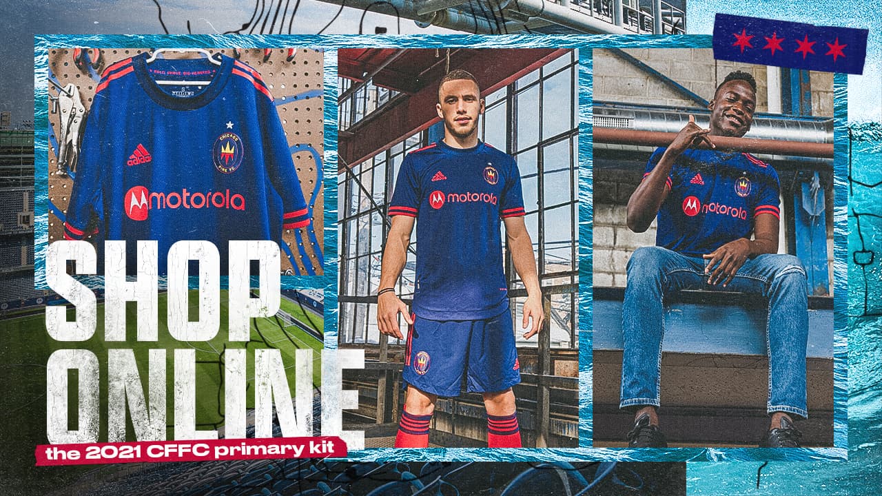 Las nuevas camisetas de Chicago Fire ya están disponibles en los habituales puntos de venta.