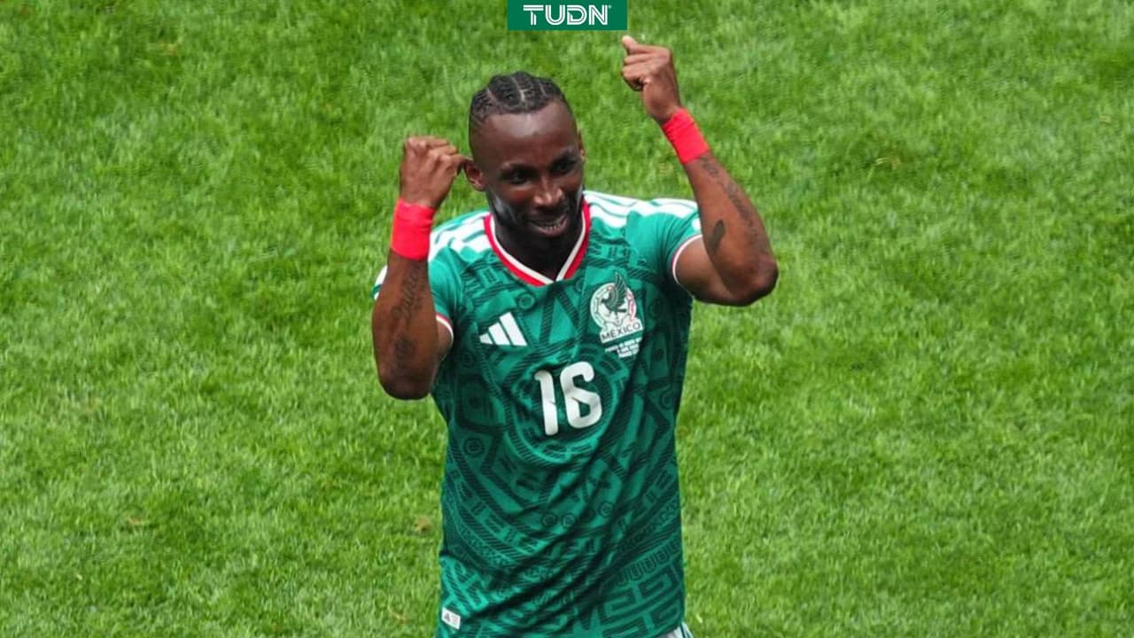 Julián Quiñones 'venga' a México de Tshabalala con su festejo en inauguración