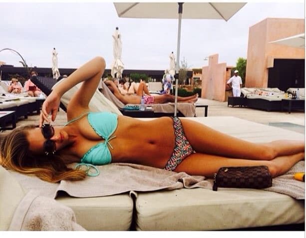 La espectacular modelo es novia del italiano Graziano Pelle, jugador del Southampton, Viktoria es considerada una de las Wags del fútbol inglés por su belleza que deslumbra cada fin de semana en los estadios.