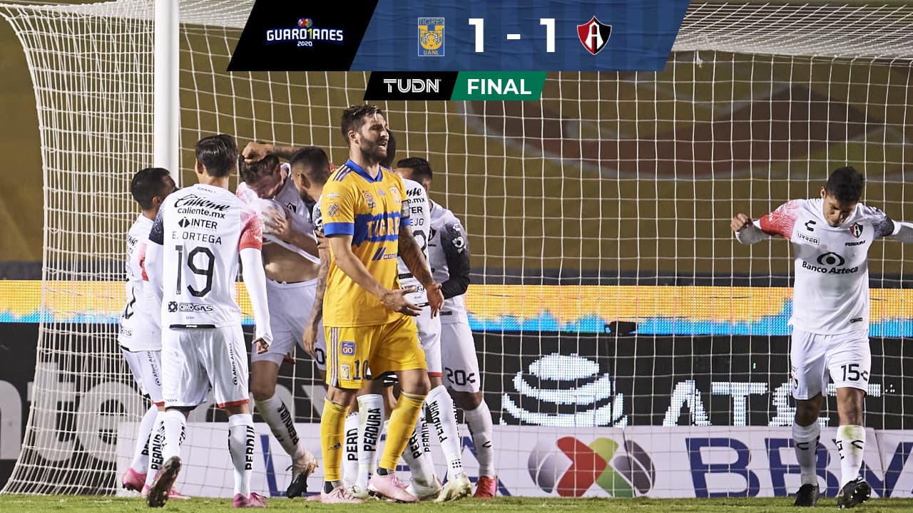Tigres no pudo con Atlas y dejó ir la opción de calificar directo a Cuartos de Final