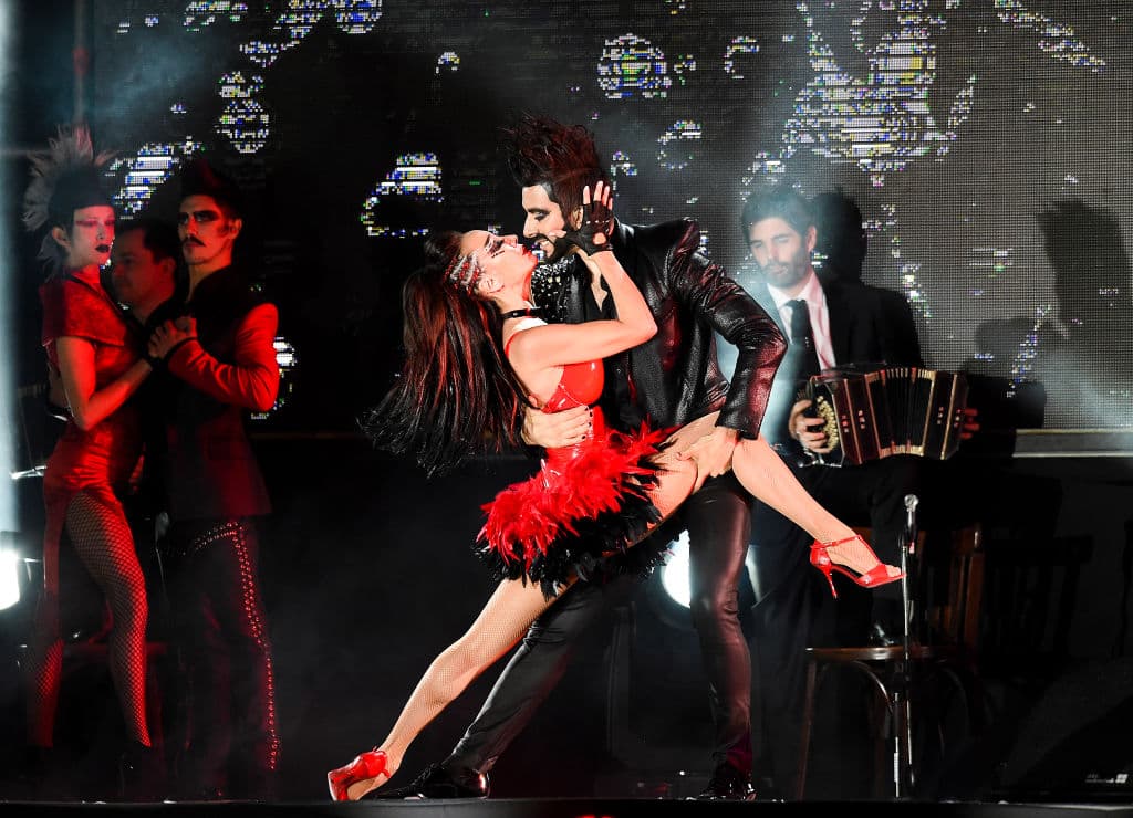 El tango, tradicional baile argentino, también hizo parte de la ceremonia inaugural en Buenos Aires.