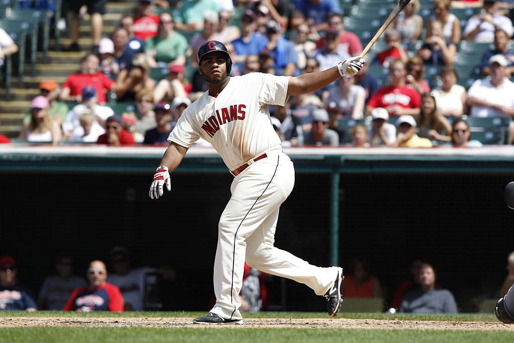 En sus primeras tres temporadas en Las Mayores, Jesús Aguilar solo jugó 35 partidos con los Indians y no había conectado un solo cuadrangular.