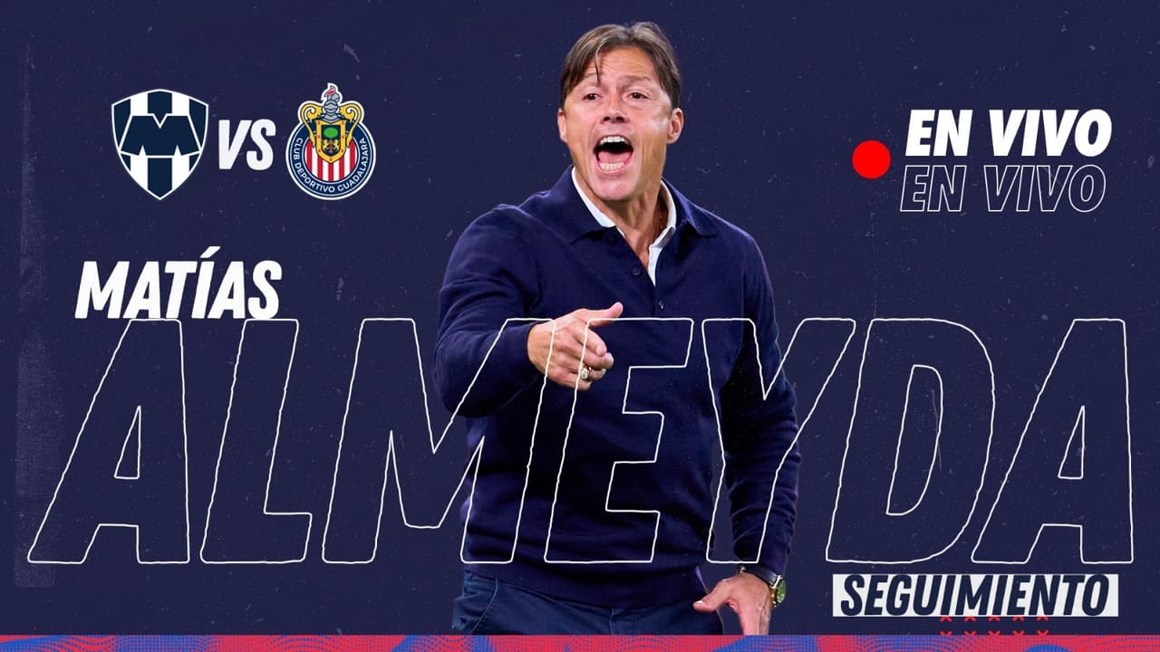 EN VIVO | Matías Almeyda Cam en el partido Monterrey vs. Chivas de la Liga MX
