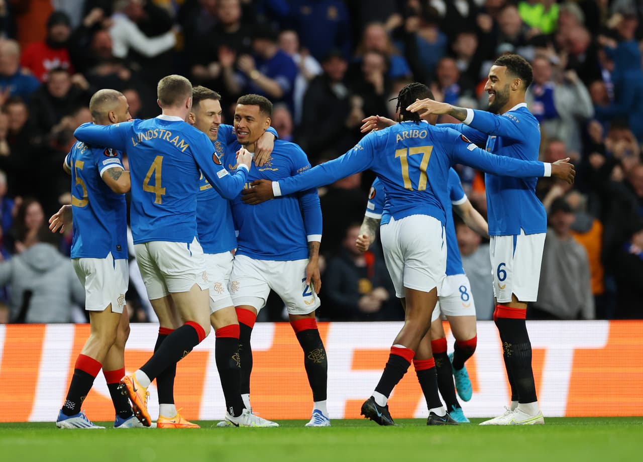 Rangers sufren pero en tiempo extra lograron derrotar al Braga que terminó jugando con nueve elementos.