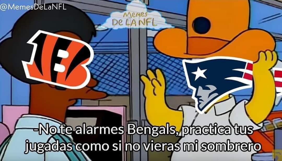 Los Pats han sido acusados, nuevamente, de hacer trampa y grabar a su rival en turno, en este caso los Cincinnati Bengals. Las redes sociales no los han perdonado.