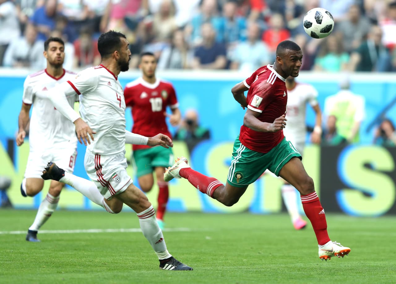 Marruecos apeló a su orgullo propio para generar peligro en el arco iraní y tuvo alguna opción, sin que haya sumado en el marcador.