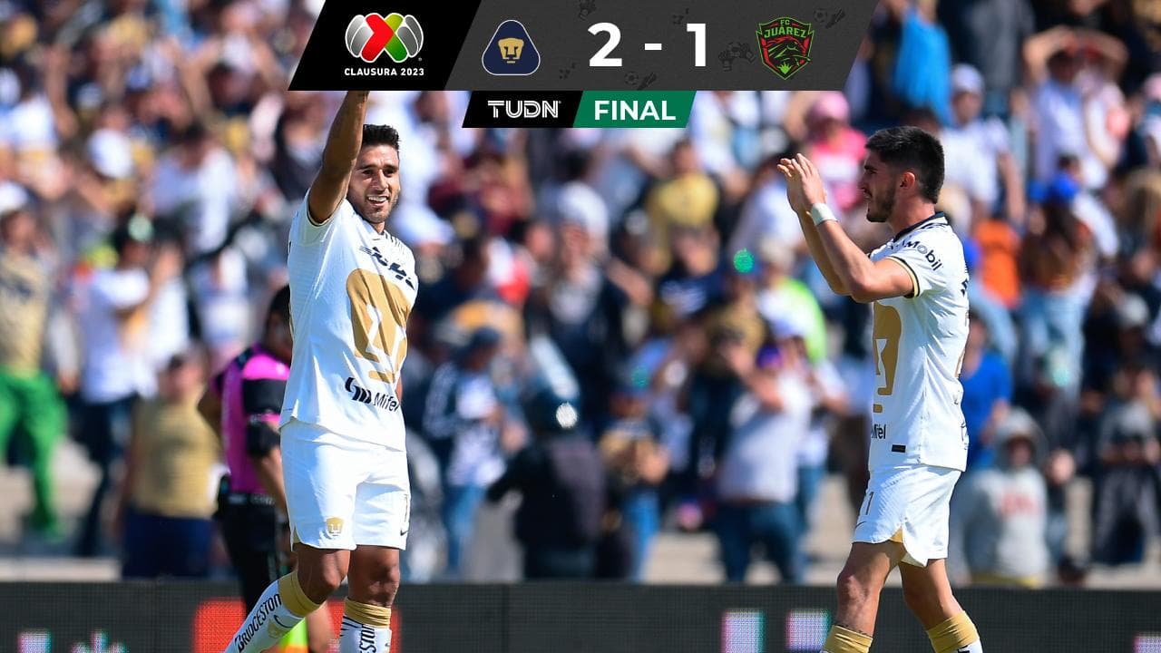Pumas vs. FC Juárez, resumen por la Liga MX: Rafa Puente es crítico pese a triunfo en su estreno