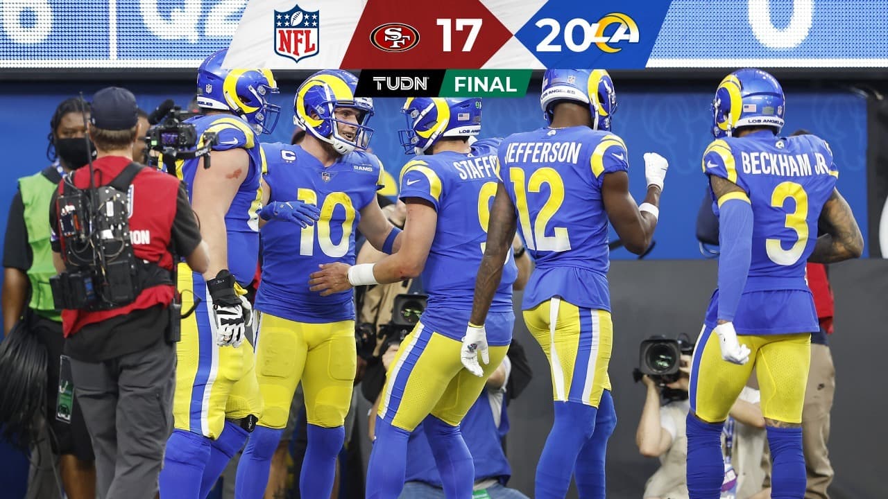 Los Rams remontan a 49ers en el último cuarto para ir al Super Bowl