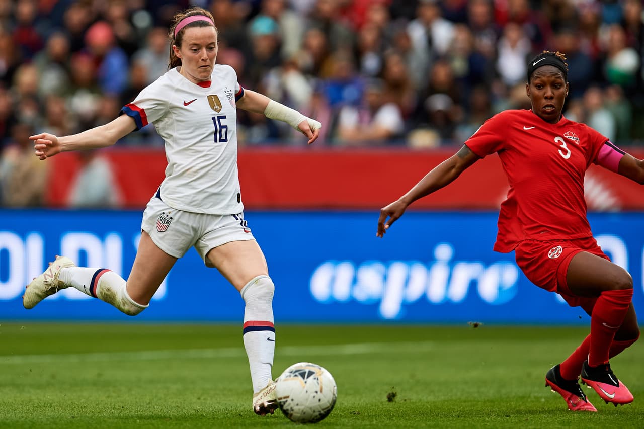 Estados Unidos golea a Canadá 3-0 con goles de Williams, Horan y Rapinoe y se queda con el Preolímpico de Concacaf.