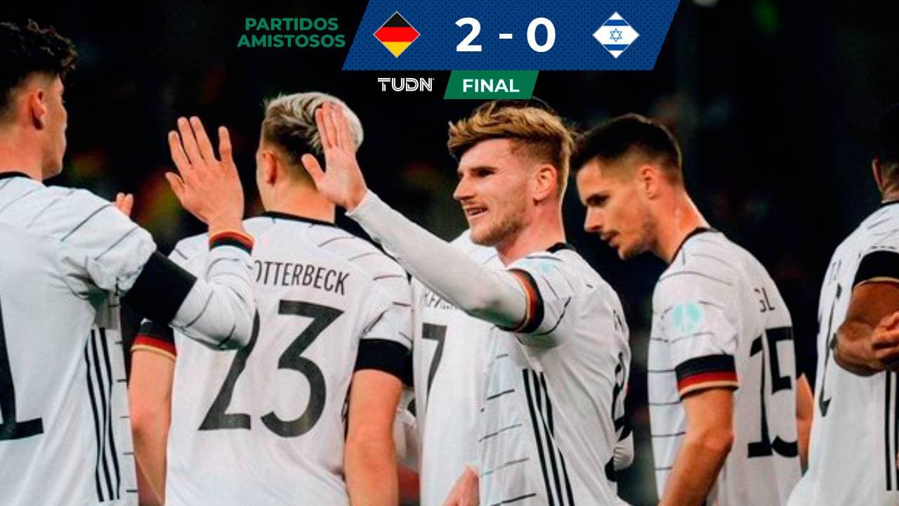 Alemania vence a Israel con goles de Werner y Havertz