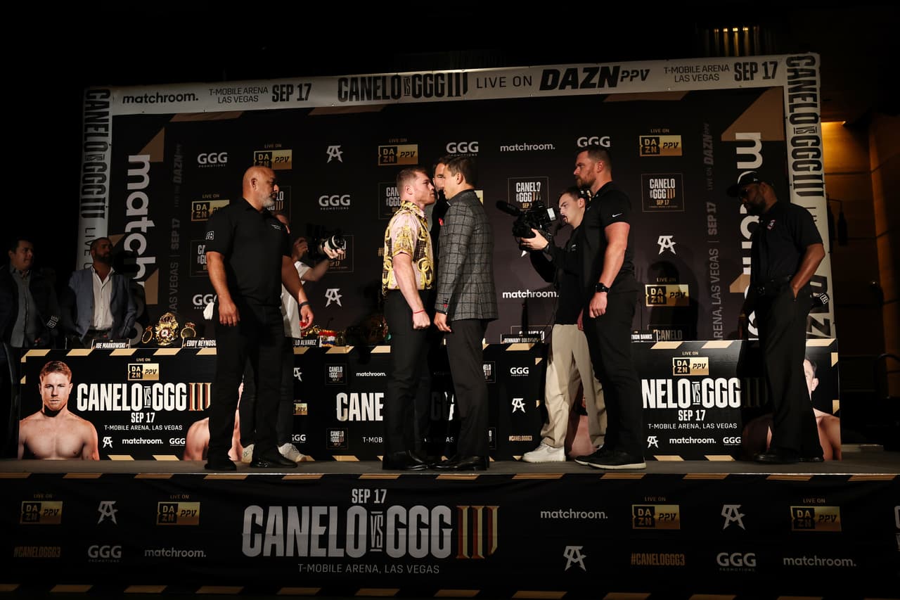 ‘Canelo’ Álvarez llega a Las Vegas para enfrentar a GGG