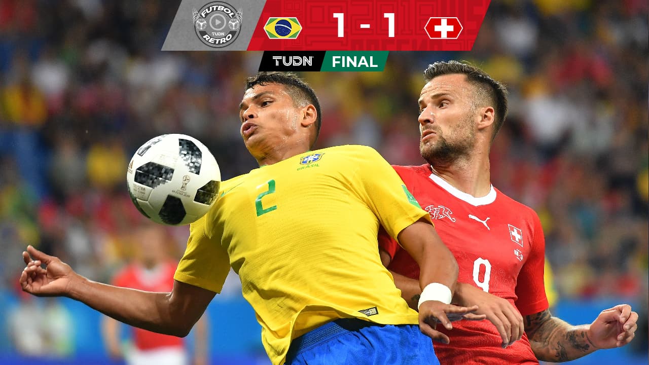 Futbol Retro | Brasil perdonó a Suiza que sorprendió empatando al favorito