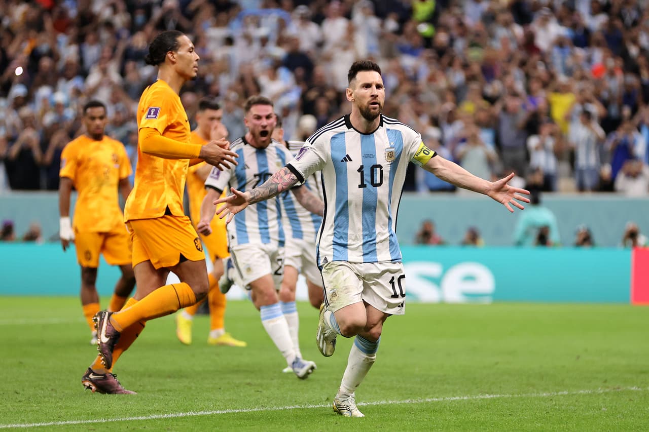 Y en solitario... Messi, el máximo goleador de Argentina en Mundiales