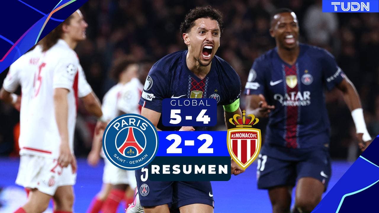 PSG sigue con vida y elimina al Mónaco en los playoffs de la Champions League