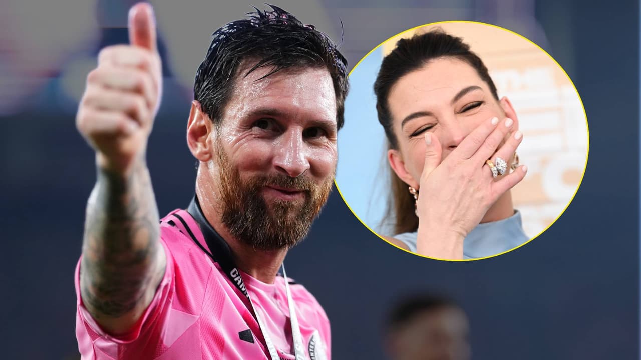 La anécdota de Anne Hathaway en la que agradece a Lionel Messi