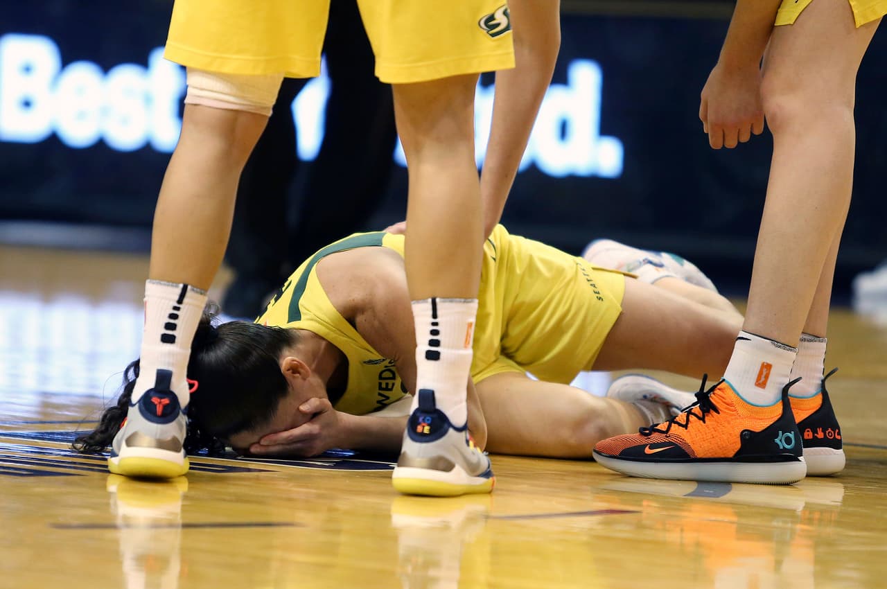 Tuvo una cirugía de rodilla en 2019 y la dejó fuera de la temporada