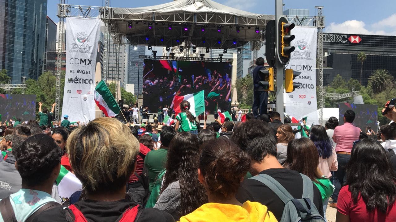 Aún así hubo sufrimiento entre los cientos de presentes en donde se organizó el encuentro.