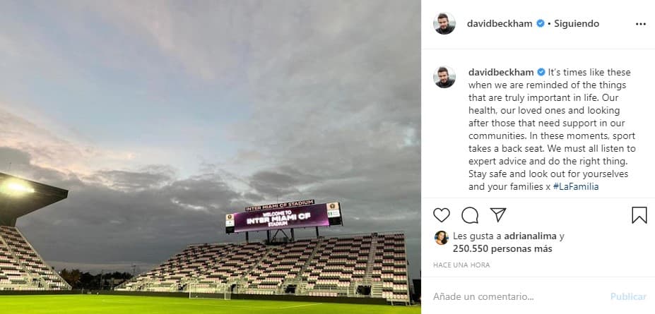 David Beckham reflexiona sobre el amor, la salud y la familia.