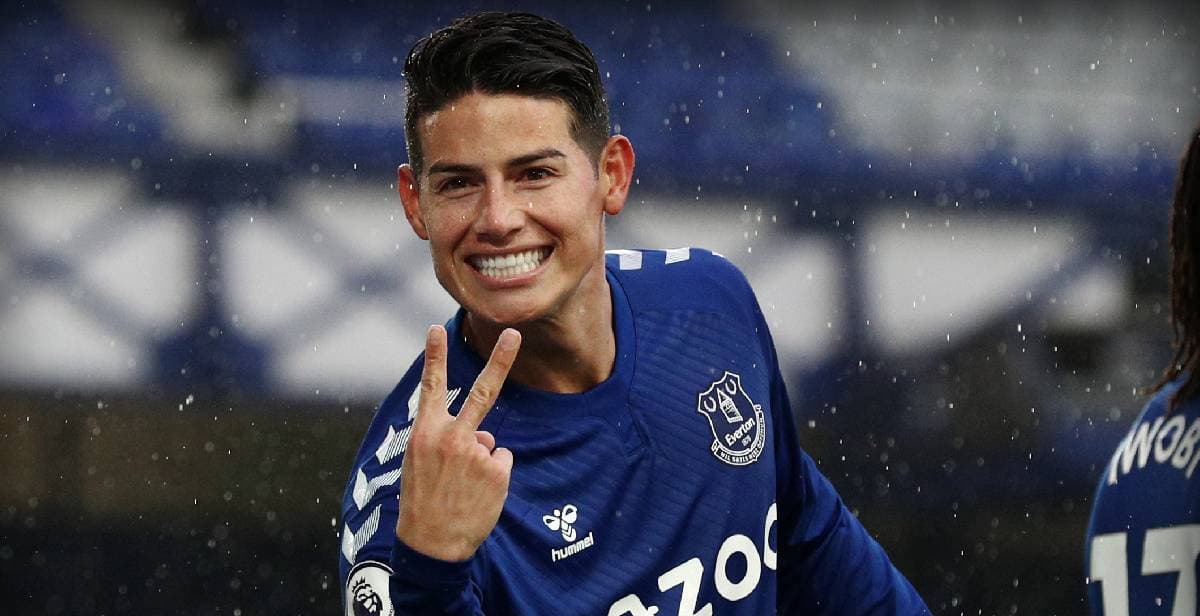 Everton respira: James Rodríguez no está lesionado