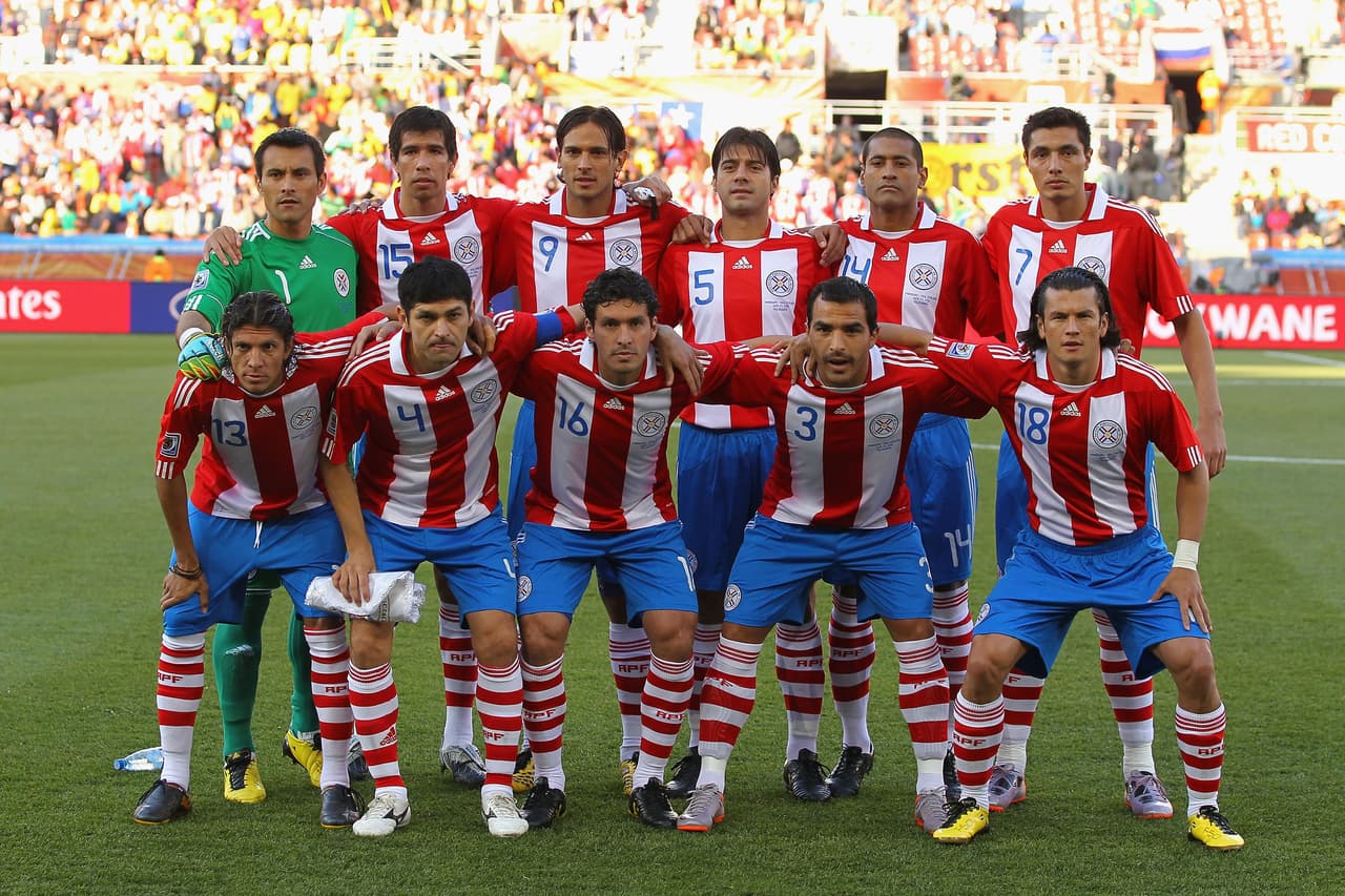 Paraguay terminó de octavo en la clasificación de Sudáfrica 2010 con una actuación memorable en la cancha.