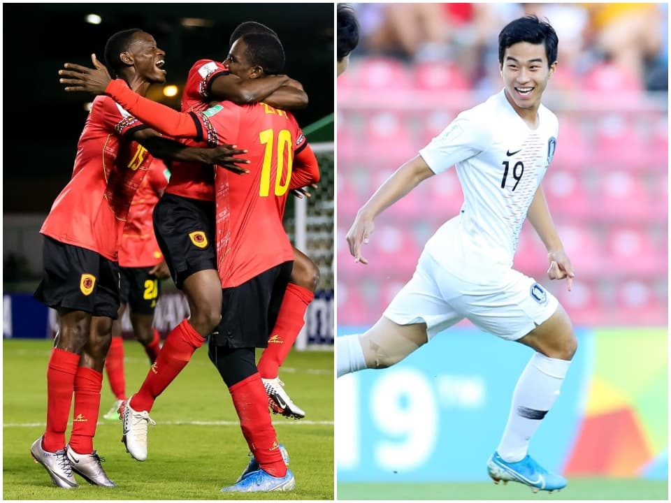 Angola vs Corea del Sur. Abren los octavos de final el 5 de noviembre en Goiânia.
