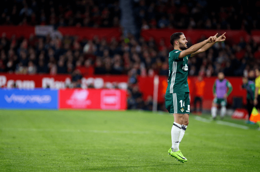 Sobre el minuto 63, Riza Durmisi puso en ventaja –otra vez– al Betis. Muy buena jugada entre Andrés Guardado, Sergio León y Boudebouz, que definió el danés en el segundo palo.