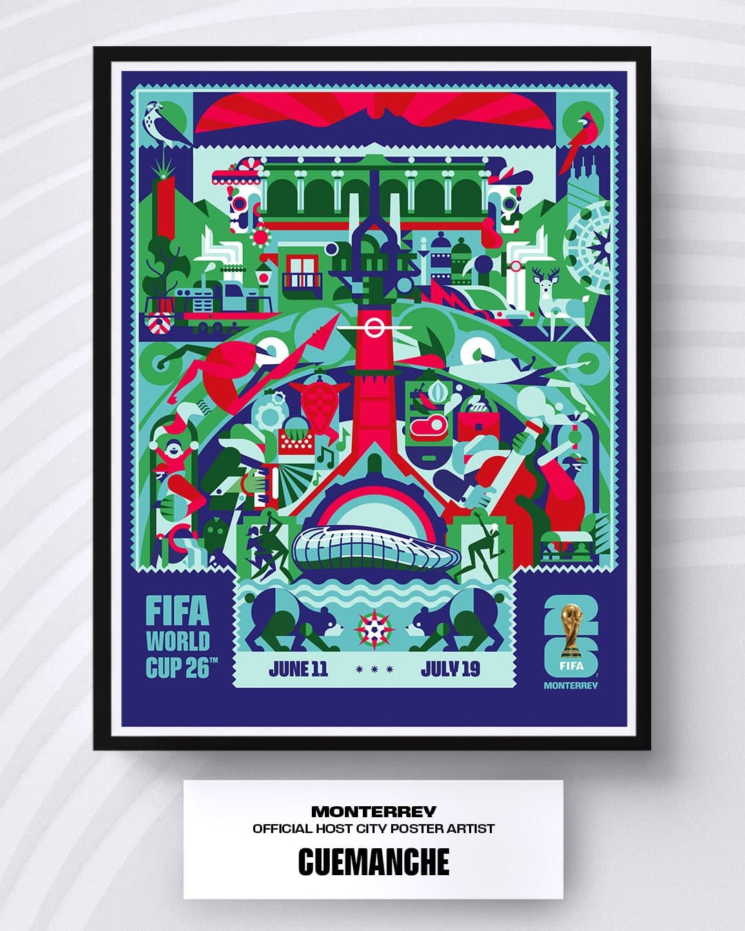 Póster oficial de Monterrey.